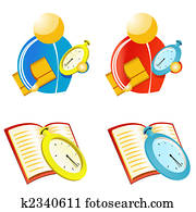 Coach with stopwatch Coach with stopwatch