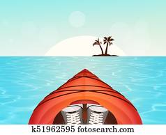 kayak illustration fotosearch gograph illustrations royalty