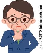 Senior businessman Senior businessman