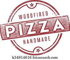 Wood Fired Pizza Sign Wood Fired Pizza Sign