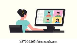 ועידה אונליין