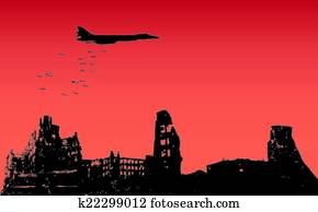 Bombing of the city