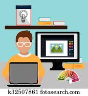 Creative ideas graphic designer Creative ideas graphic designer