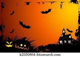 Halloween grunge background Halloween grunge background