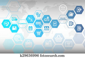 Online Shopping Background Online Shopping Background