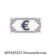 通貨 フランスの通貨 ユーロ ﾌﾗﾝ 手形 紙幣 お金 ストックイメージ F Fotosearch