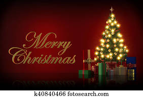 Illustration Of Christmas Tree