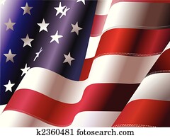 julho 4th, â€“, dia independência, de, estados unidos, de, America., cartaz, para, desenhistas gráficos