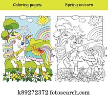 חמוד, קרש, ב, קפוץ, ללבלב, אחו, לצבוע