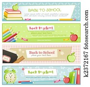 back to school banners back to school banners