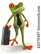 Business frog Business frog