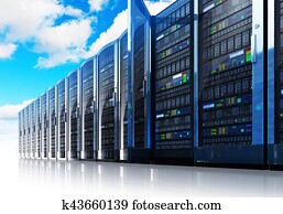 Cloud computing and computer networking concept Cloud computing and computer networking concept