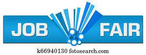 Job Fair Blue Graphic Center Job Fair Blue Graphic Center