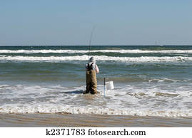Casas, waterside, en, capellán, isla, meridional, tejas, estados unidos