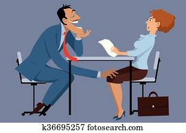 Sexual harassment at work