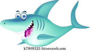 Shark cartoon Shark cartoon