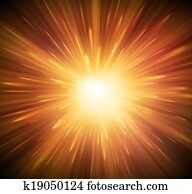 Background with explosion Background with explosion