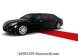 Black limousine Black limousine