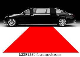 Black limousine Black limousine