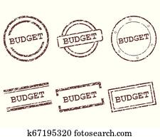 budget, briefmarken