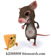 Mouse and cheese Mouse and cheese