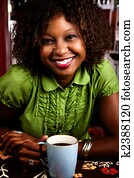 mujer americana africana