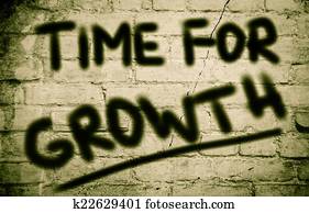 Time For Growth Concept Time For Growth Concept