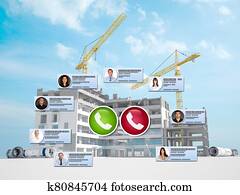 Virtual meeting in Construction industry Virtual meeting in Construction industry