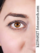 Woman eye