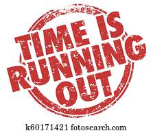 זמן, is, לרוץ, out, התנהג, עכשיו, מילים, ביל, דוגמה