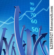 Business and financial growth concept Business and financial growth concept