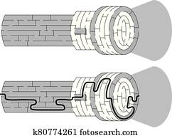 Flashlight maze Flashlight maze