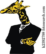 Giraffe man Giraffe man