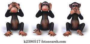 Monkey Illustrations and Clipart. 6,629 monkey royalty free ...