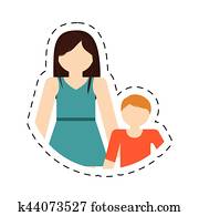 mother and son family reunion