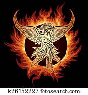 Phoenix in Flame Phoenix in Flame