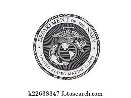 U.S. Marine Corps official seal U.S. Marine Corps official seal
