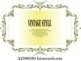 Vintage frame Vintage frame