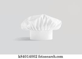 Download Blank white toque chef hat mock up, different views Stock ...