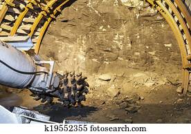Coal mine excavator