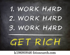 Get rich concept