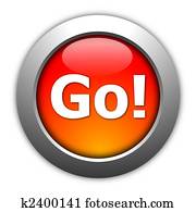 go or start button go or start button
