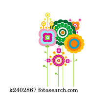 retro flowers retro flowers