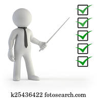 3d, petit, gens, -, faire liste