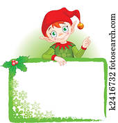 Christmas Elf Invite & Place Card Christmas Elf Invite & Place Card