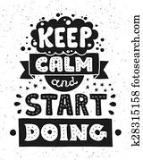 modernes, flache, design, hüfthose, abbildung, mit, notieren, phrase, behalten, gelassen, und, start, machen modernes, flache, design, hüfthose, abbildung, mit, notieren, phrase, behalten, gelassen, und, start, machen