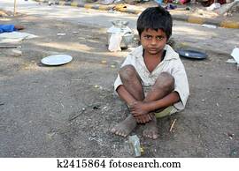 Streetside Indian Kid Streetside Indian Kid