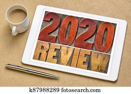 סקור, של, 2020, שנה, דגל