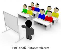 3D business people. 3D business people.