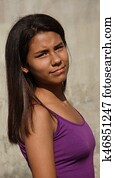 adolescente, peruano, menina